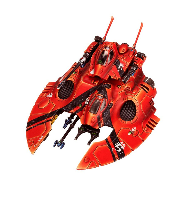 Warhammer 40000: Aeldari Wave Serpent / Falcon