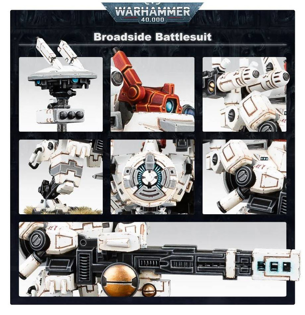 Warhammer 40000: T'au Empire XV88 Broadside Battlesuit