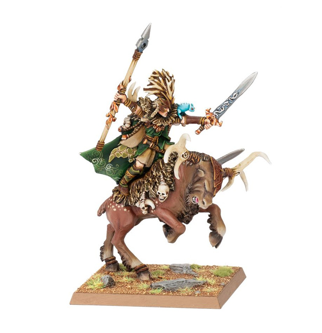 Warhammer: The Old World Wood Elf Realms Noble on Great Stag