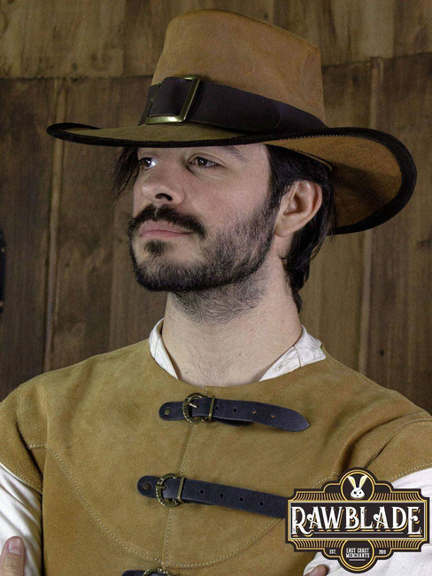 Solomon Kane hat - Light Brown