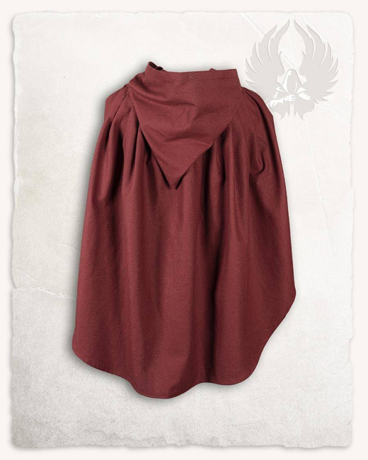 Niko Cloak Bordeaux - peleryna z kapturem
