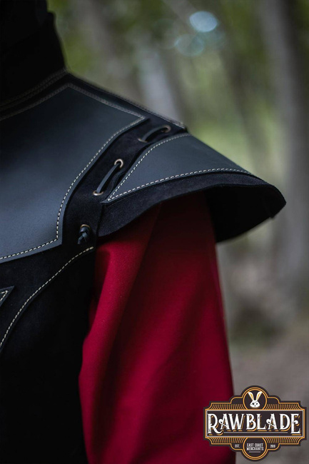 Jittu Jan Armoured Jerkin - Black