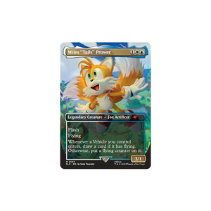 Magic the Gathering Secret Lair x Sonic: Friends & Foes english