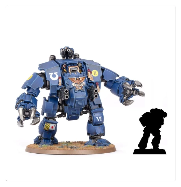 Warhammer 40000: Space Marines Brutalis Dreadnought