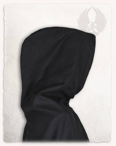 Halaif Hood Canvas Black/Grey 2nd Edition - średniowieczny kaptur