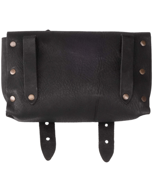 Herreria belt bag - Black - skórzana kaletka
