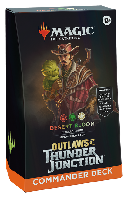 Outlaws of Thunder Junction Commander Deck Desert Bloom