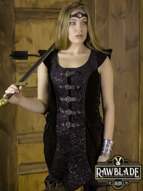 Ylenne Deluxe long Doublet - Black