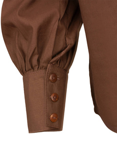 Bartold shirt - Brown - koszula średniowieczna