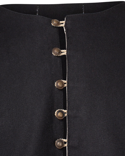 Rafael Tunic Canvas - Black - płócienna tunika