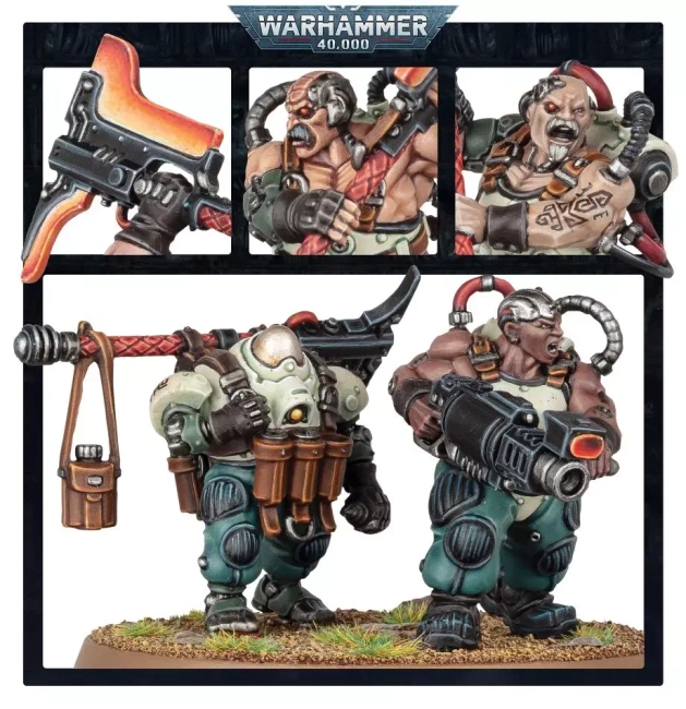 Warhammer 40000: Leagues of Votann Cthonian Beserks