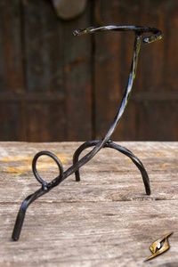 Horn Metal Holder - Black - Medium