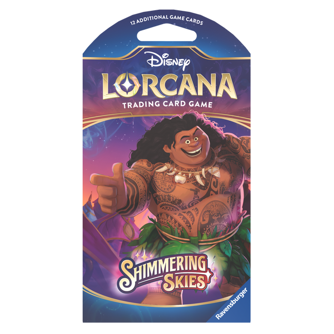 Disney Lorcana: Shimmering Skies Sleeved Booster