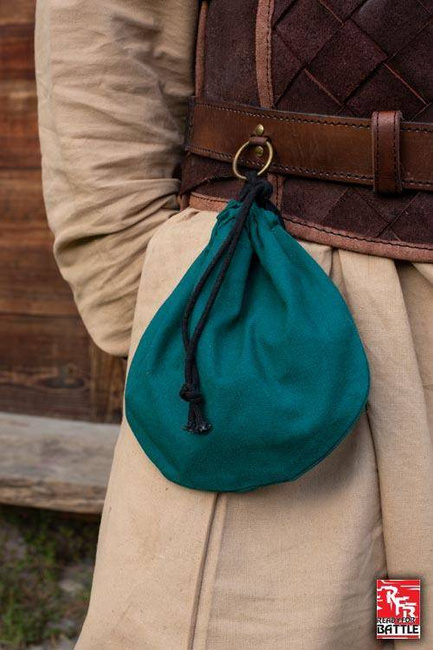 Ready for Battle Purse Azure Green - sakiewka