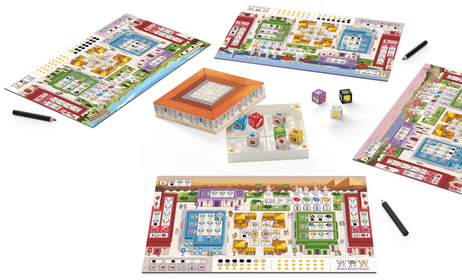 7 Cudów Świata: Gra kościana