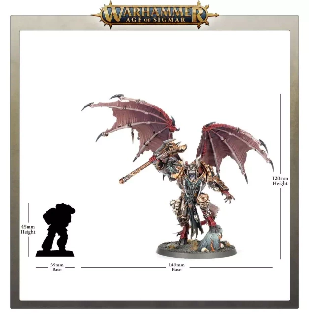 Warhammer 40000 Age of Sigmar: Slaves to Darkness Daemon Prince