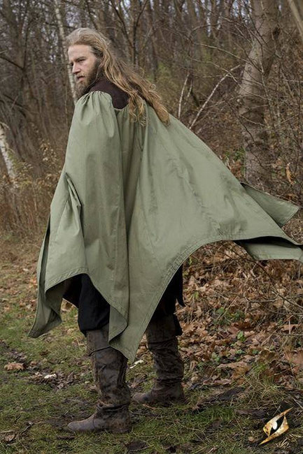 Cape Edrahil - Dark Brown / Dryad Green
