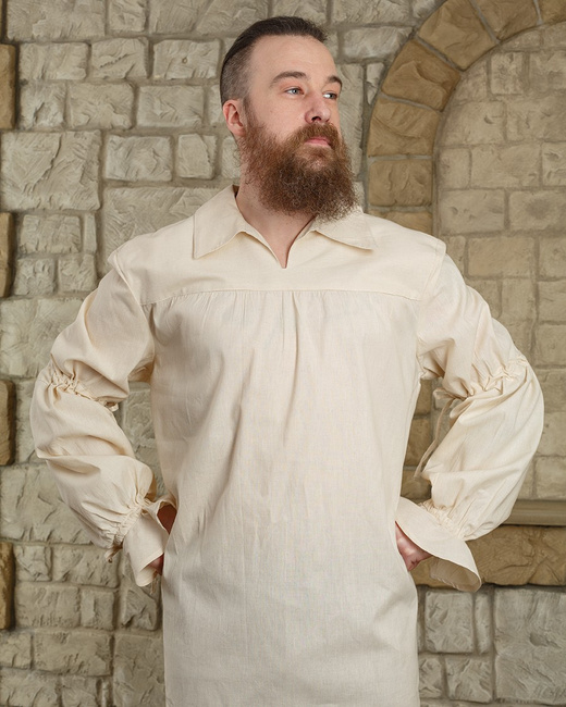 Tilly Shirt Cotton Cream - bawełniana koszula