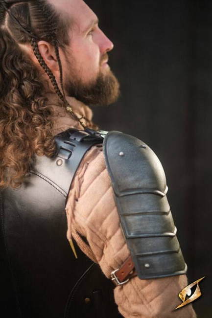 Shoulder Plate Mercenary - Epic Black