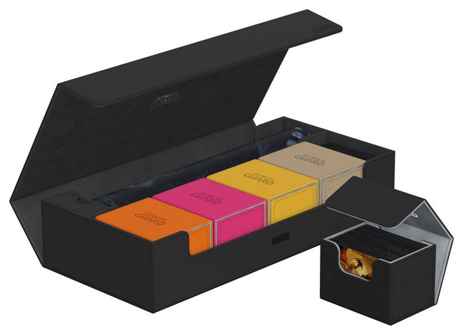 Ultimate Guard Superhive 550+ XenoSkin Monocolor Black (czarny)