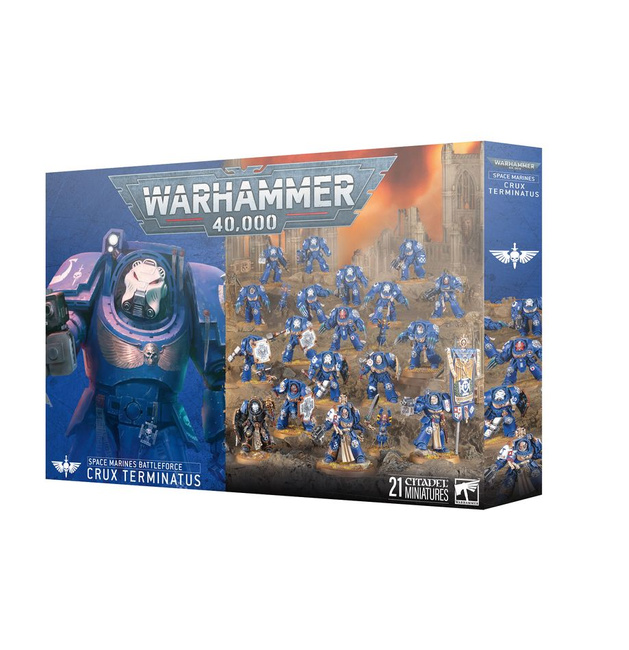 Warhammer 40000: Space Marines Battleforce Crux Terminatus [21 modeli]
