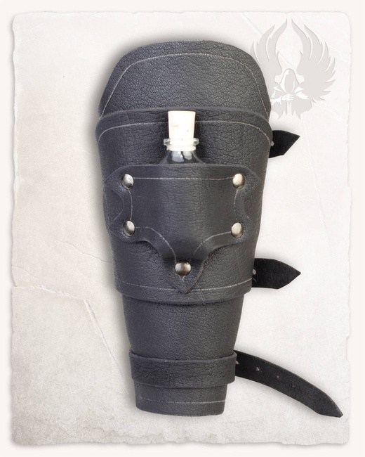 Geralt Bracer for Potion Bottles - Brown - Left