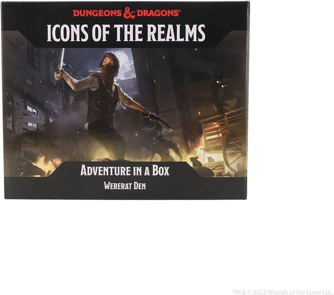 D&D Icons of the Realms Adventure in a Box - Wererat Den