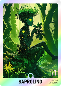 Saproling Token (Green 1/1)