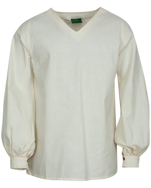Basic shirt Cream - koszula średniowieczna