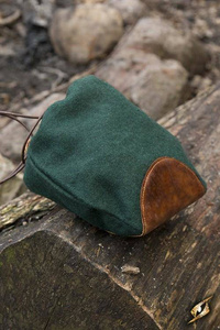 Merchant Purse - Petroleum/Brown