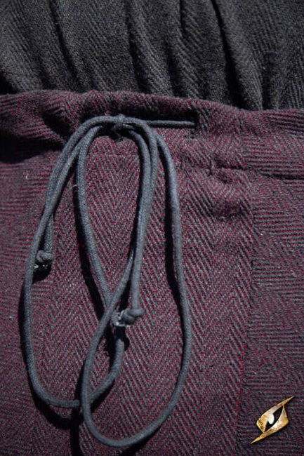 Pants Arvid - Burgundy Grey
