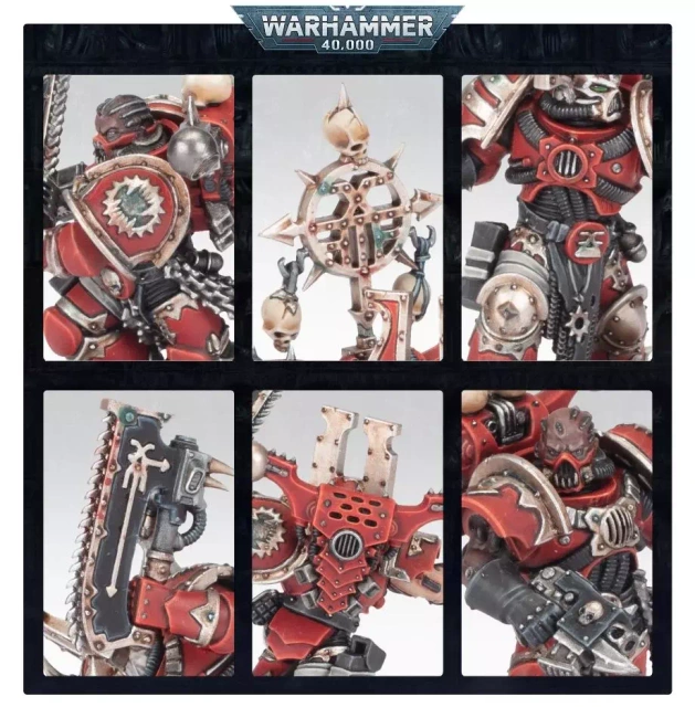 Warhammer 40000: World Eaters Khorne Berzerkers