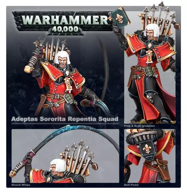 Warhammer 40000: Adepta Sororitas Repentia Squad