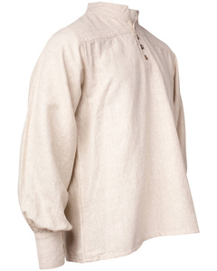 Bartold shirt Lilen Cream - koszula lniana