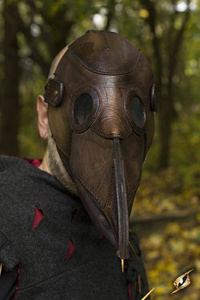 Plague Doctor Mask /Brown- maska Doktor Plaga