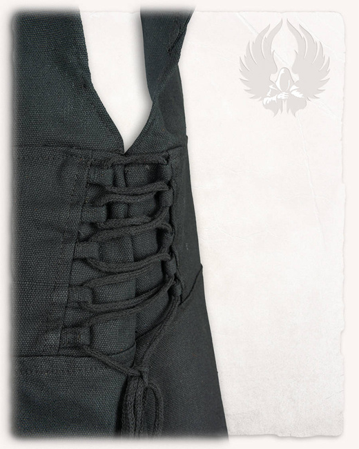 Elyona Tunic Canvas Black - płócienna tunika