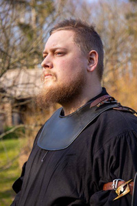 Soldier Gorget - Epic Dark