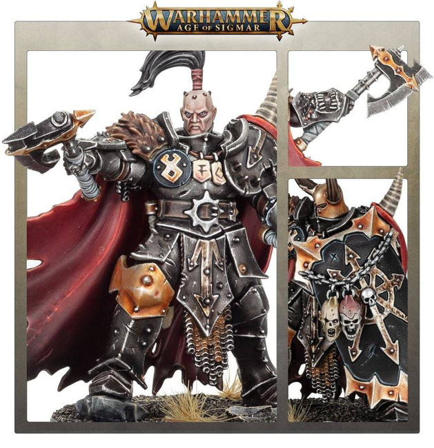 Age of Sigmar: Slaves to Darkness Exalted Hero of Chaos