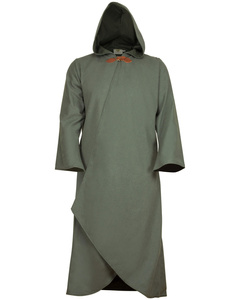 Faelyn coat Canvas - black - bawełniany płaszcz