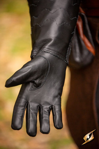  Scales Gloves - Black