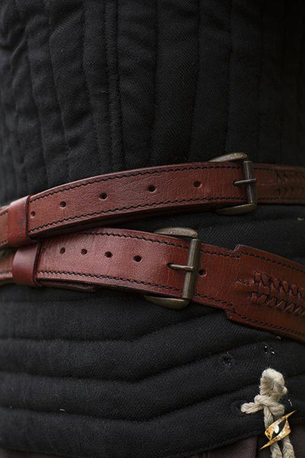 Sword Belt Laced - Dark Red