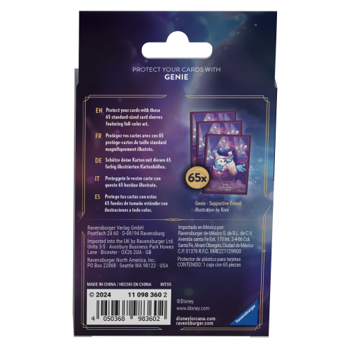 Koszulki Disney Lorcana Genie Supportive Friend Standard (65szt)