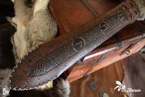Viking scabbard - Brown - pochwa na miecz