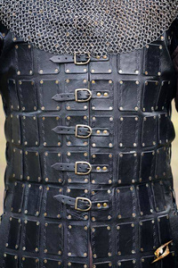 Leather Brigandine - Black