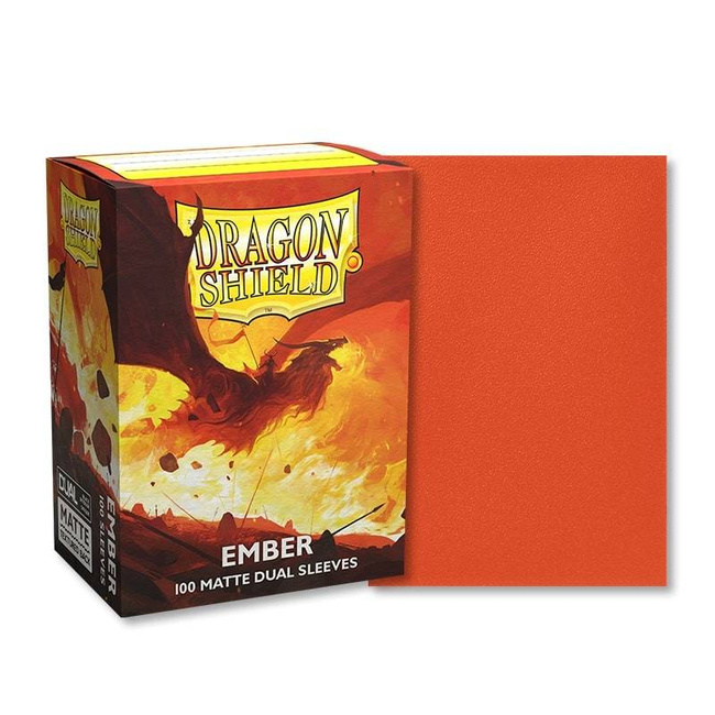 Koszulki na karty Dragon Shield: Matte – Dual Ember (100)