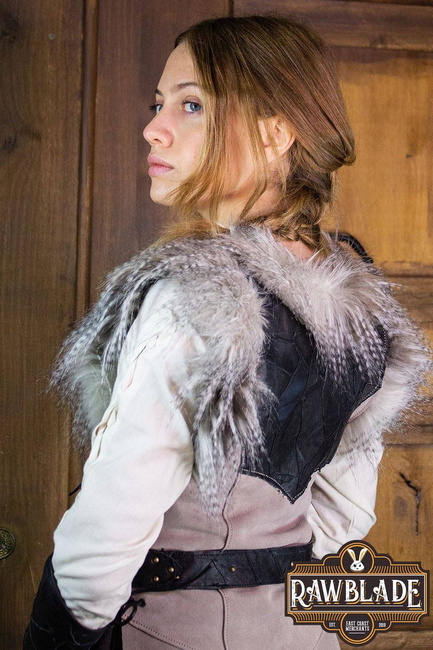 Owl Woman Leather Jerkin