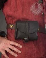 Belwar Belt Bag Small Brown - skórzana mała kaletka