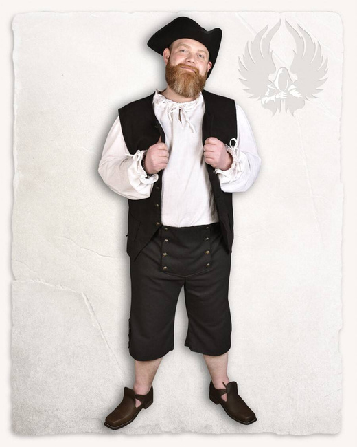 Fletcher Vest Black - kamizelka płócienna