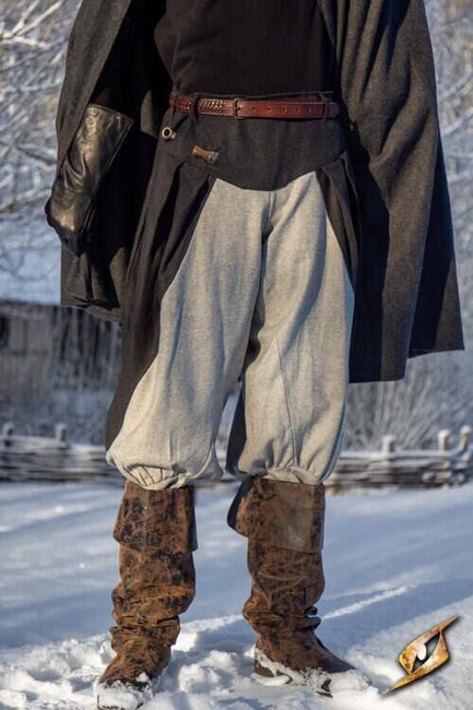 Pants Ignis - Wool - Black/Misty Grey