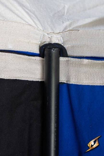 Marquee Tent - 5x8m - Epic Black/Lapis Blue